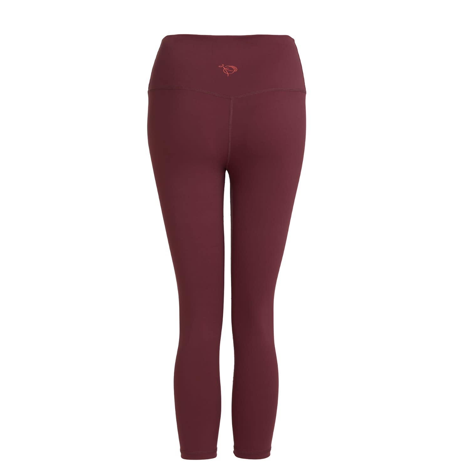 Move More Burgundy Capri Leggings, Perky Peach