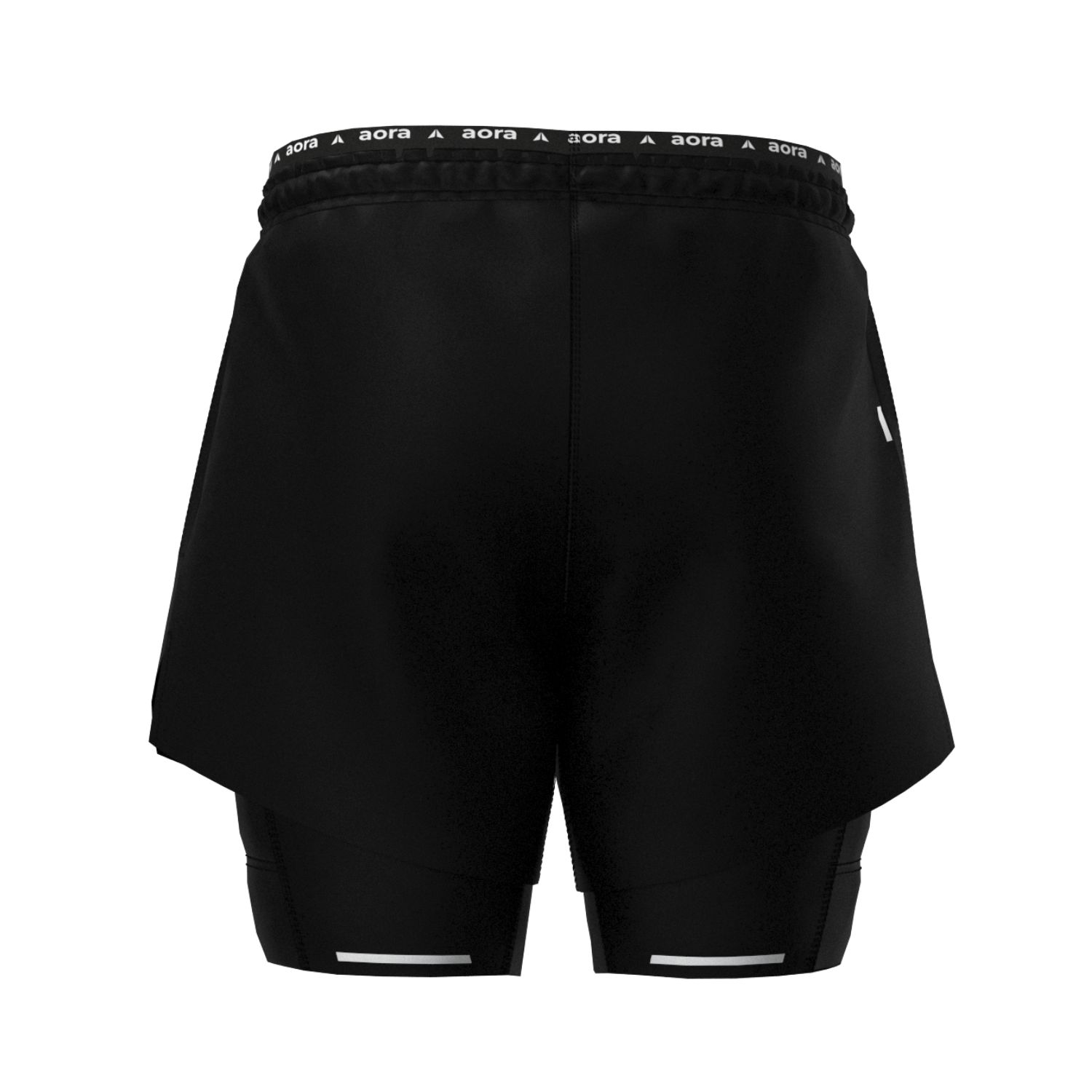 Aora Athletics Men's Black Hybrid Kanzai Short In Black