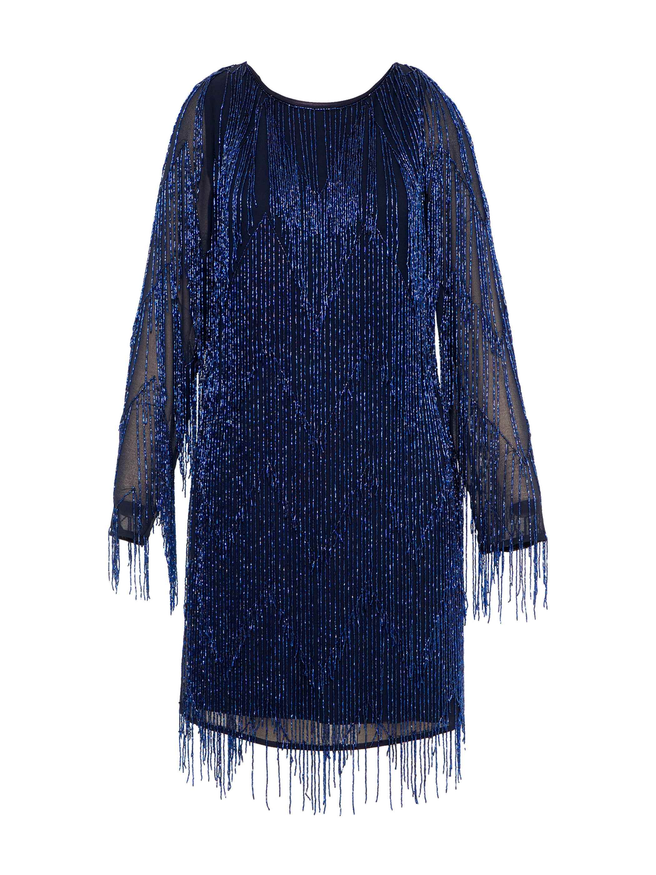endless rose sequin tweed mini dress Endless Rose Women's Tweed Fringed Mini Dress