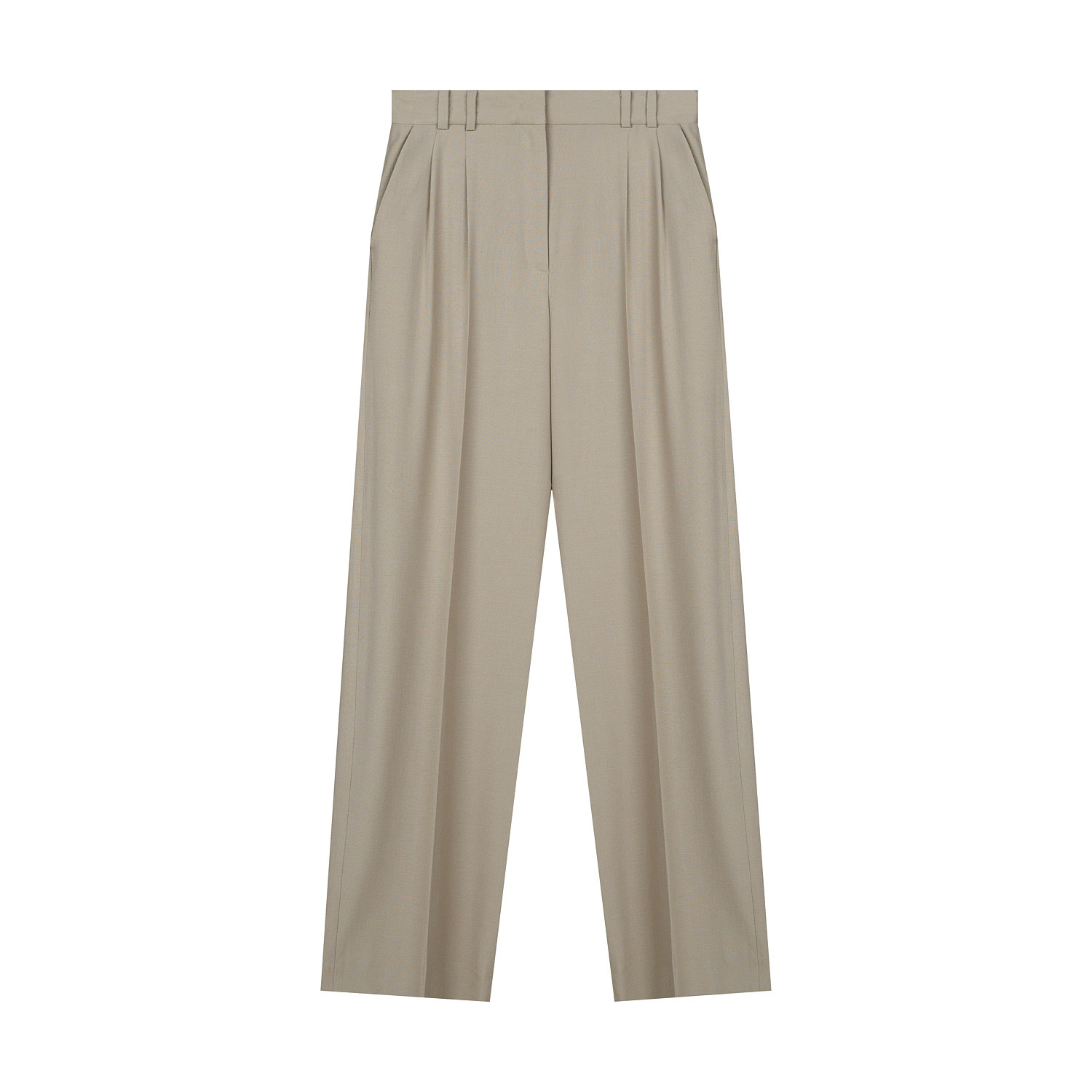 Inavati Women's Neutrals Wide-leg Trousers In Light Taupe