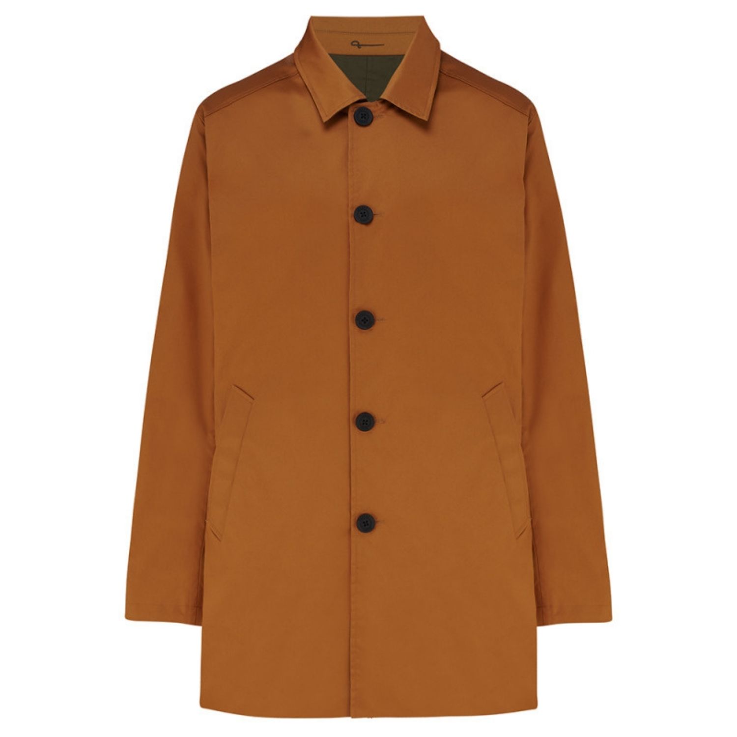 Guards London Men's Yellow / Orange / Green Montague Reversible Raincoat - Tan/green In Yellow/orange/green