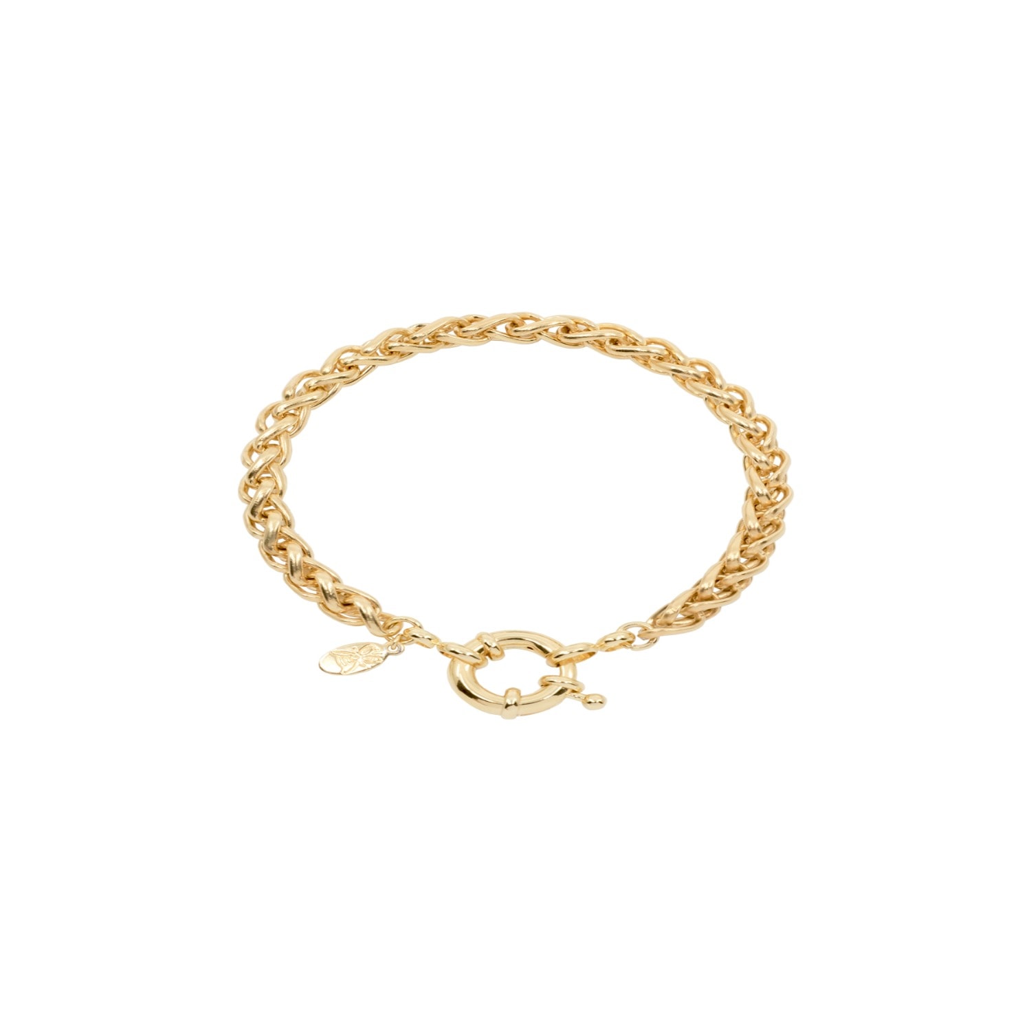 Atelier Petites Pierres Women's Gold Herringbone - Chain Bracelet In Gold