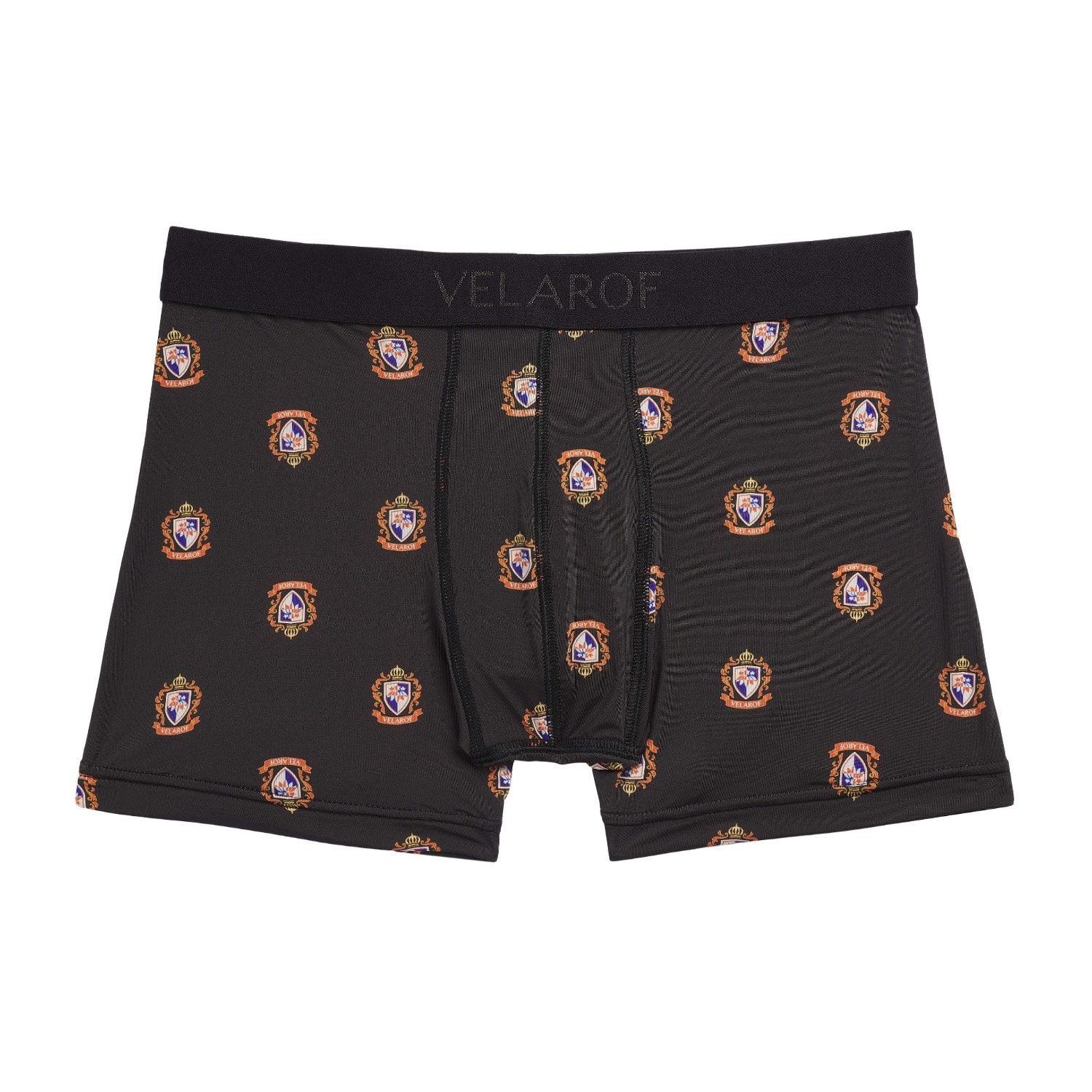 Velarof Men's Black Vlf Shield Boxer Brief In Black