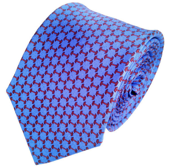 Lazyjack Press Men's Blue Do You Even Lift Bro Tie In Blue