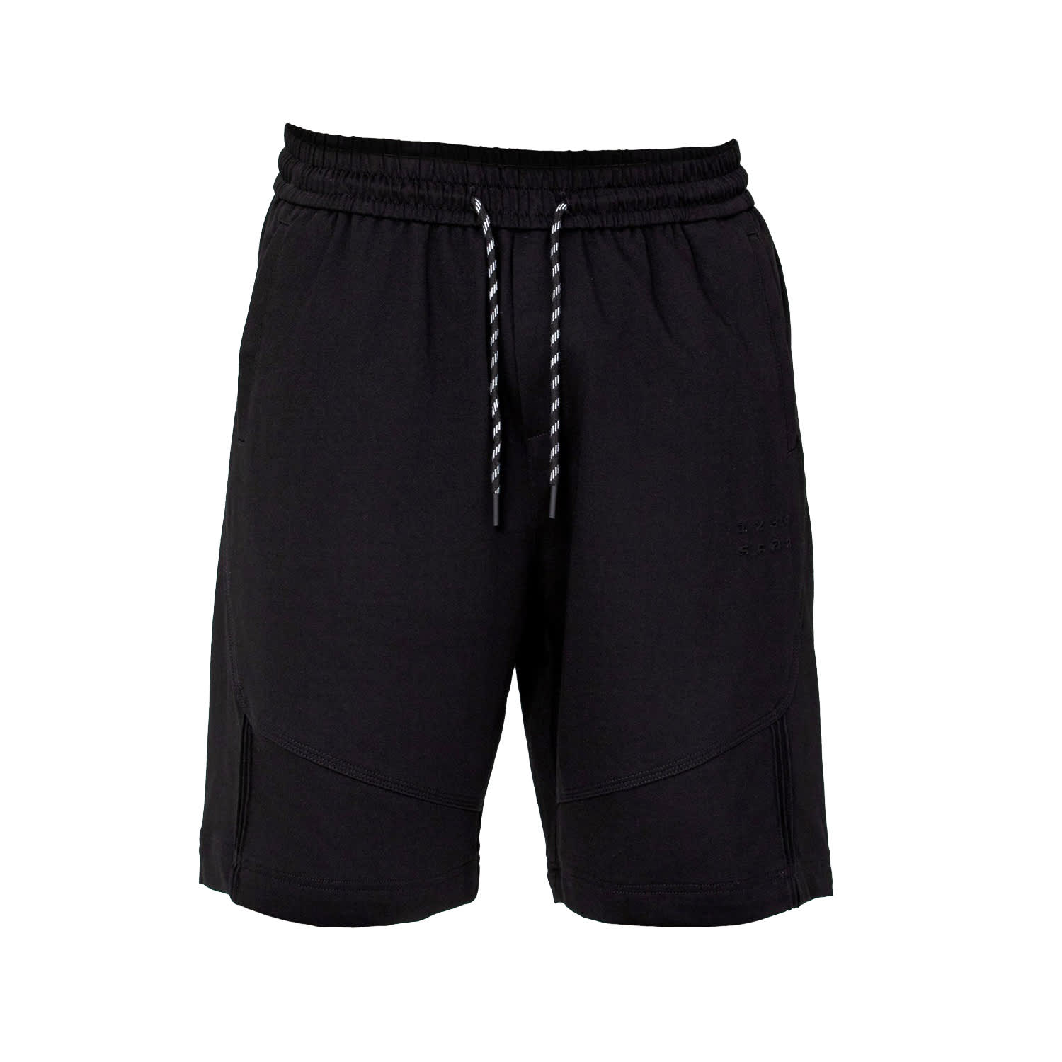 Shorts With Decorative Strings - Black | Smart and Joy