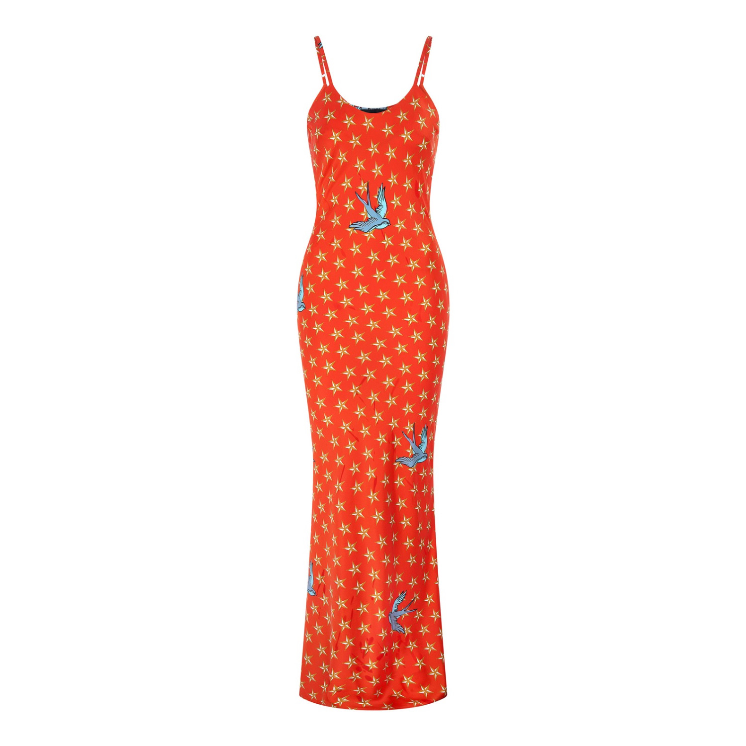 Jessica Russell Flint Women's Maxi Slip Dress - The Red Stars