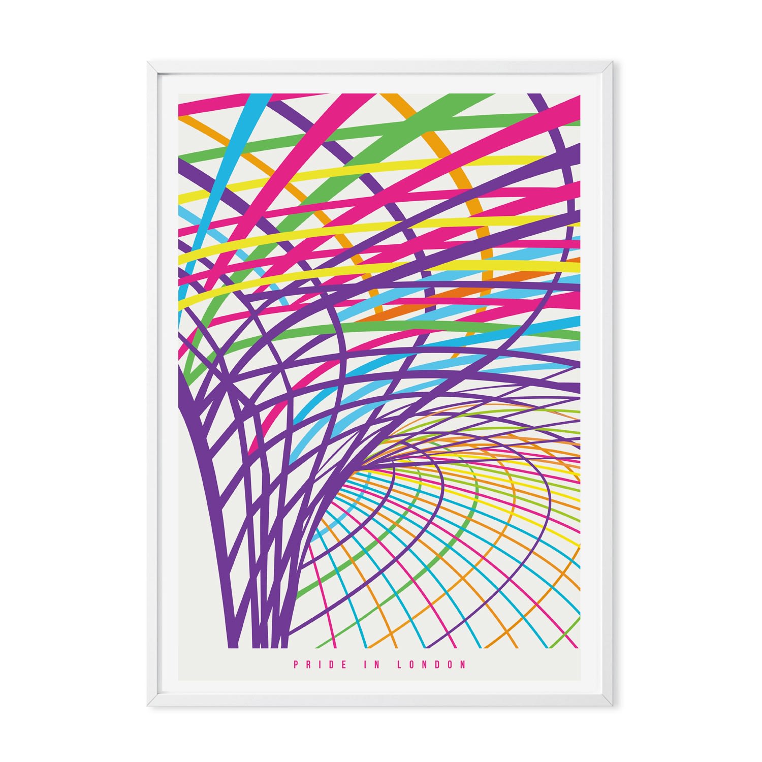 Pride In London Prints- Kings Cross Station A3 297 X 420Mm Eye for London Prints