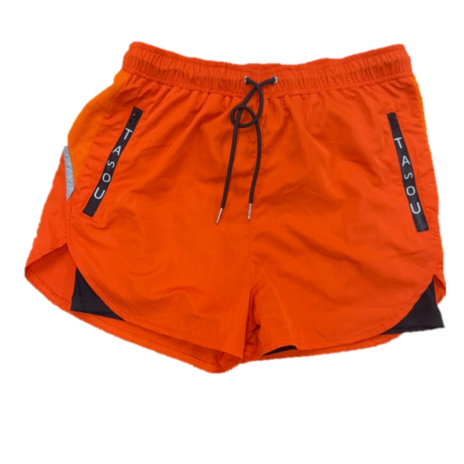Chuks Collins Men's Yellow / Orange Orange - Unisex - Active Self Shorts -  Diffusion Collection  - T In Yellow/orange