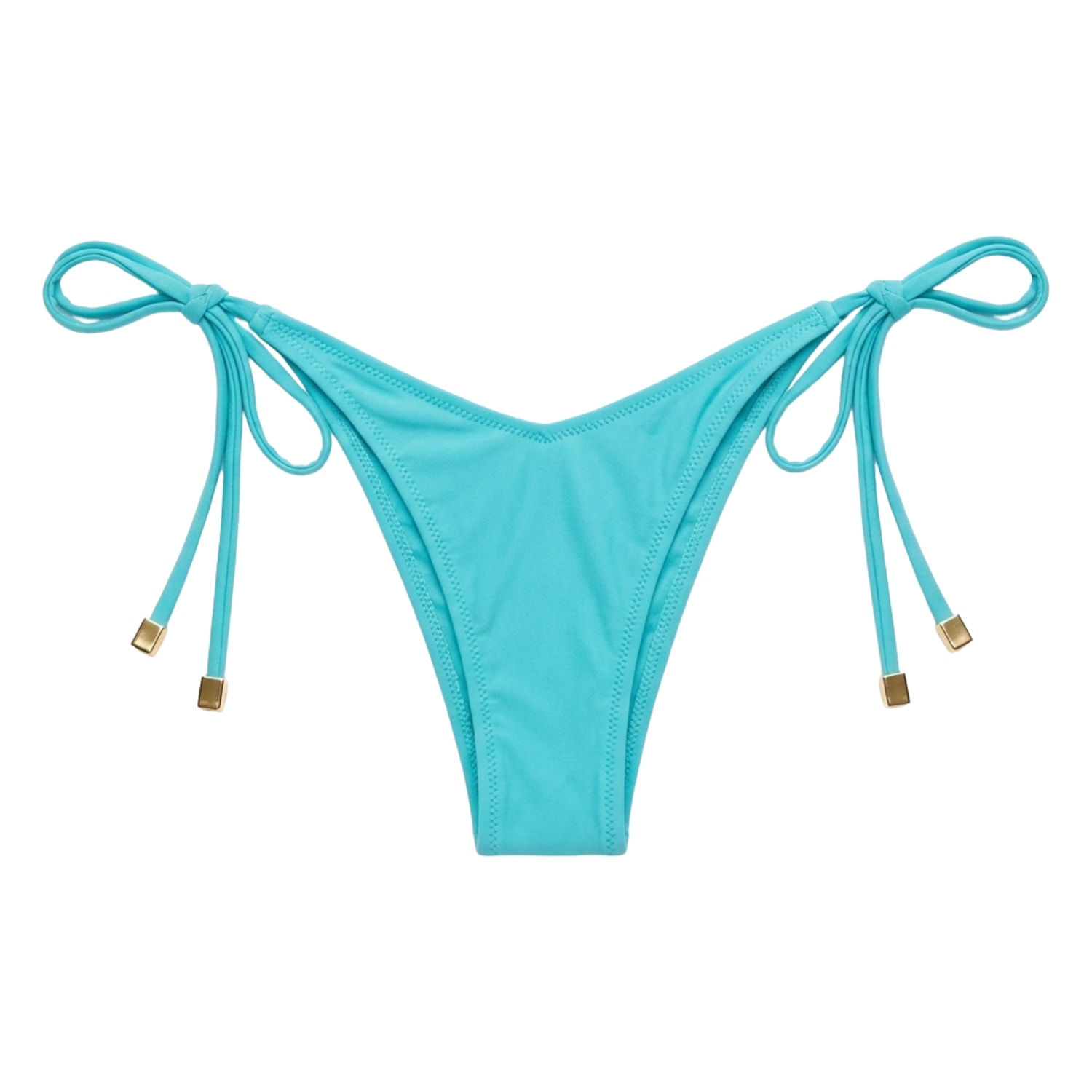 Women's ‘Stella’  Blue Triangle Bikini Bottom - Celeste | Extra Small | Acqua Pura