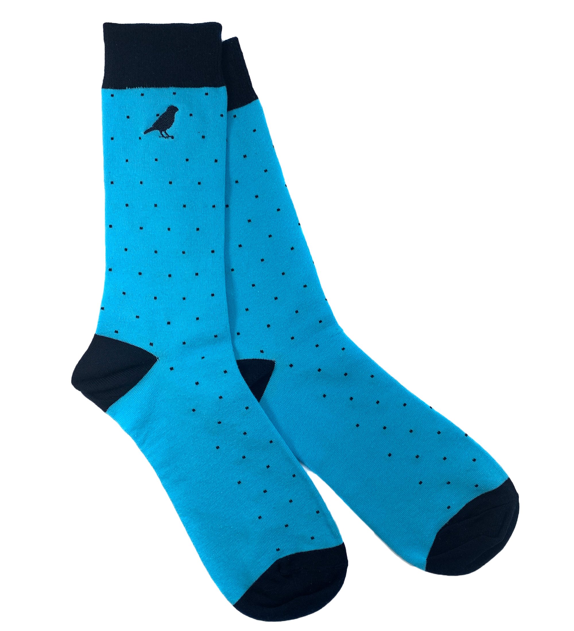 Men’s Altona Dots Blue Atoll One Size Whalley Finch