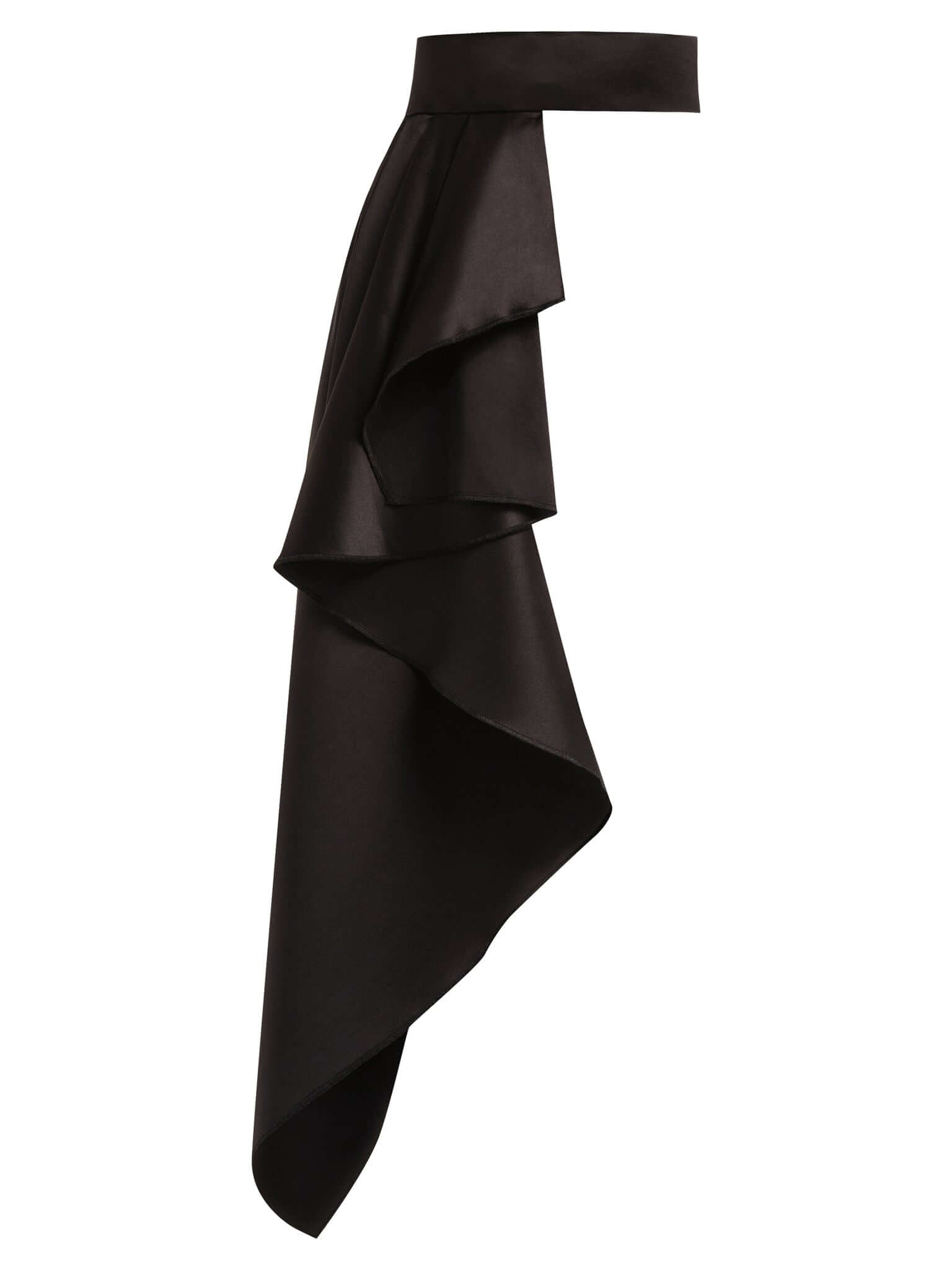 Tia Dorraine Women's Midnight Sky Asymmetric Belt, Black In Black