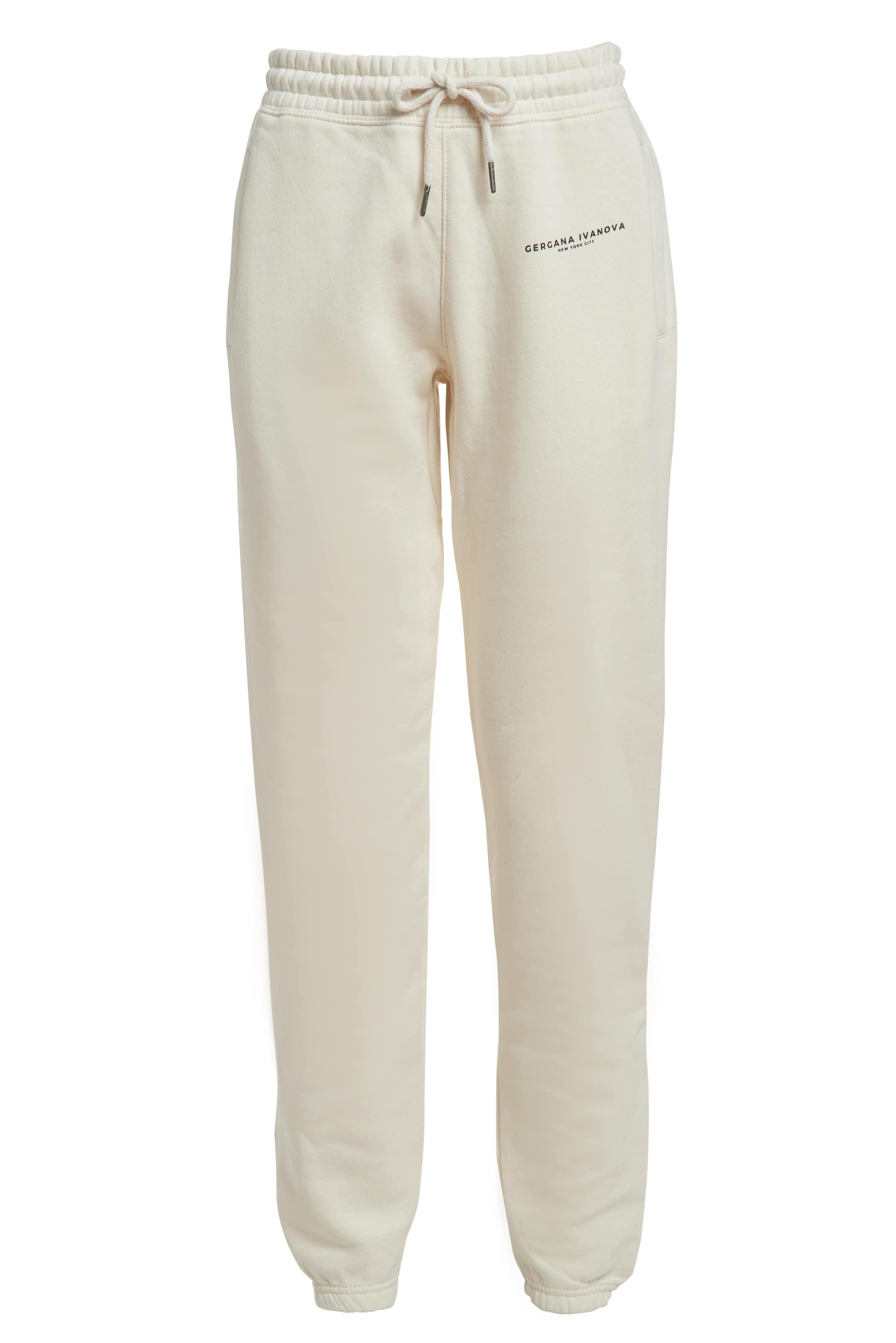 Gergana Ivanova Women's Neutrals Organic Cotton Joggers Beige In Beige