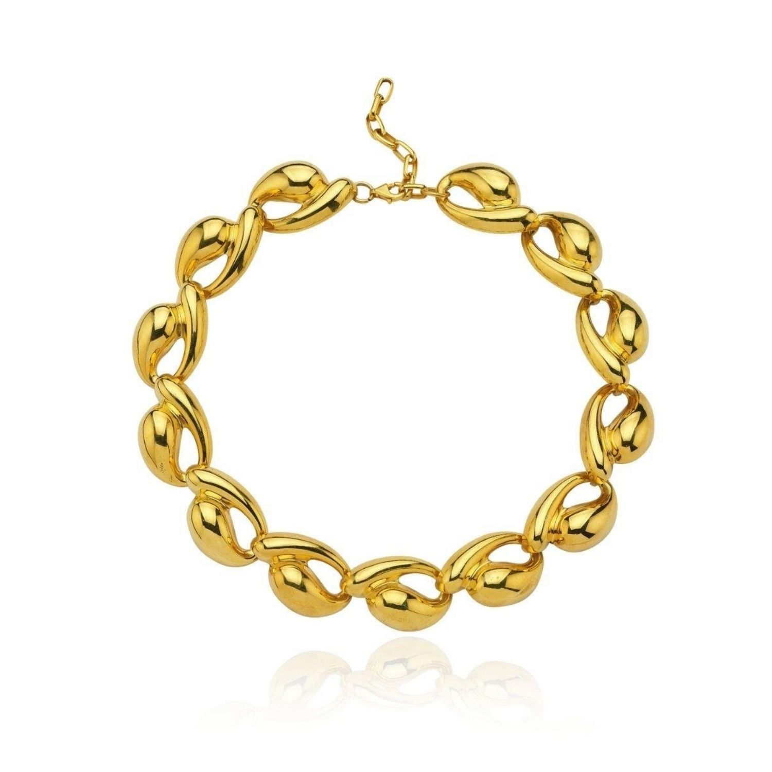 Linya Jewellery Women's Gold Tina Big Necklace In Gold