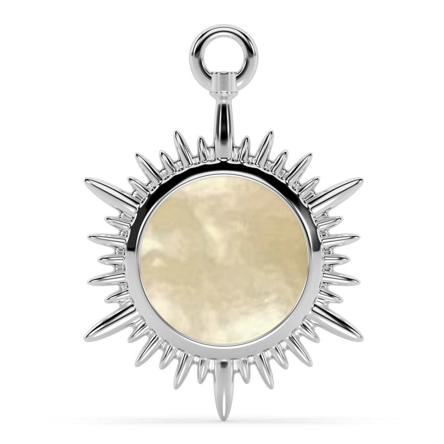 Women’s Silver The Day Break Charm - Sun Charm Oni Fine Jewelry