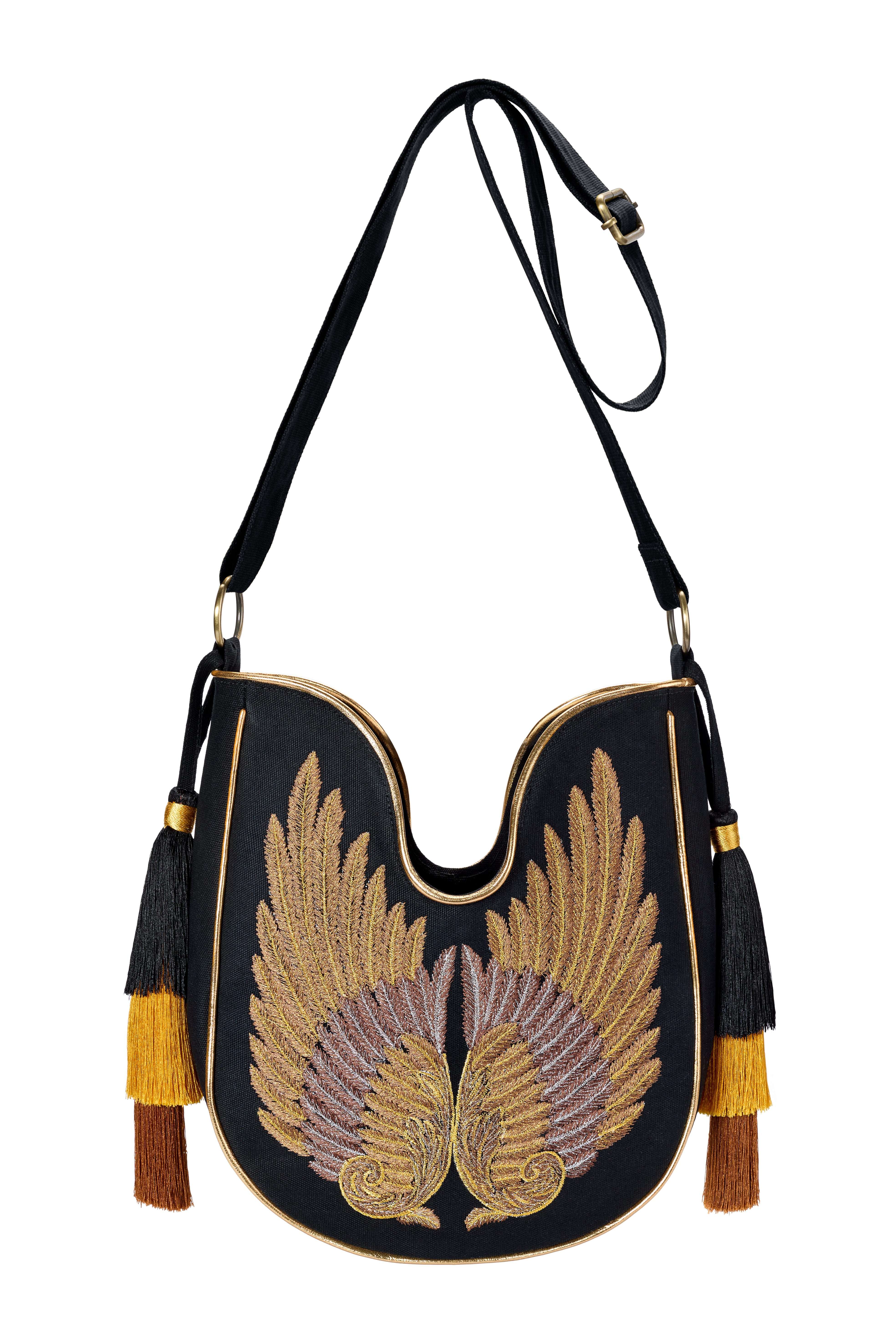 Jodi Lee Women's Gold / Black All That Jazz Tote Bag Black Gold In Multi