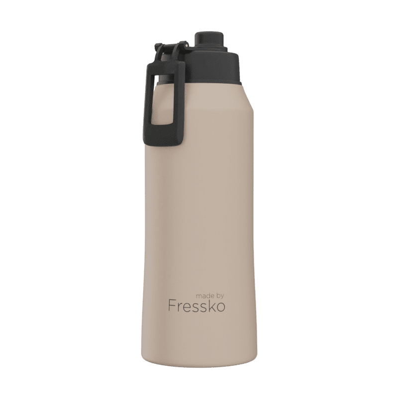 Fressko Core 34oz/1L Reusable Drink Bottle - Oat | Fressko | Wolf