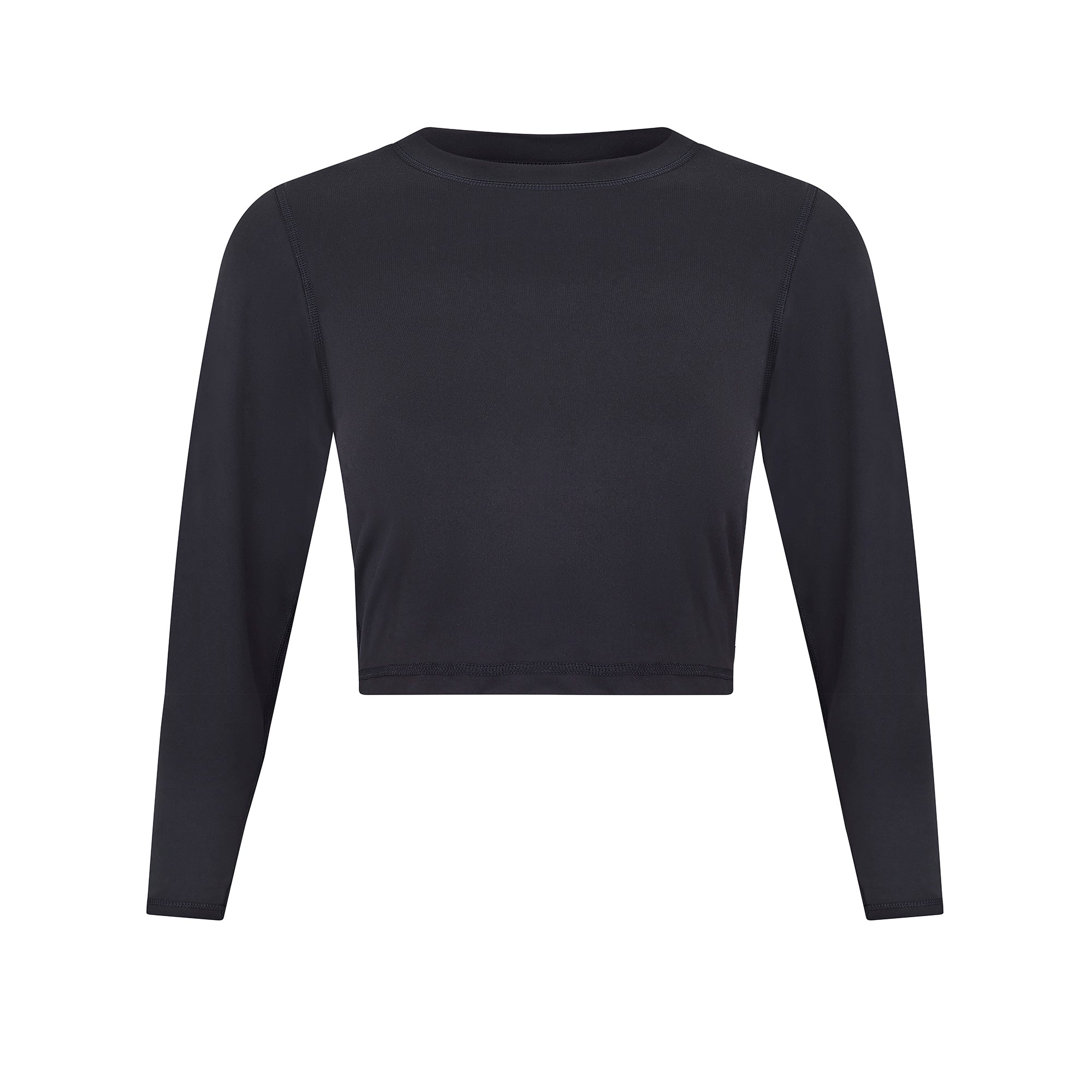 Lula-ru Women's Long Sleeve Top - Black In Black