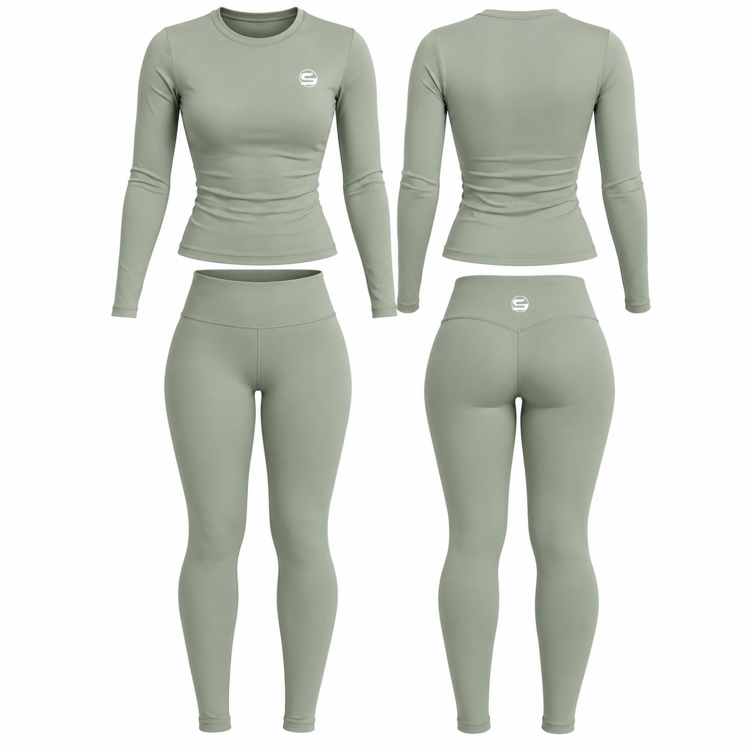 Women's Green Glow Girl - Sage | Medium | Ohram Sports