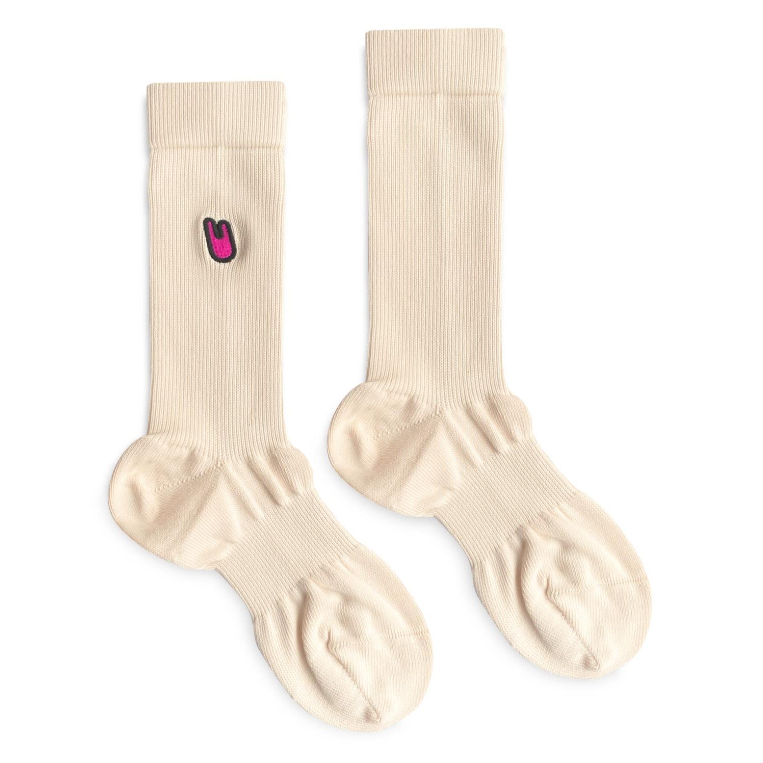Unless Collective Women's The Zilch Sock - One Pair - Off-white In White