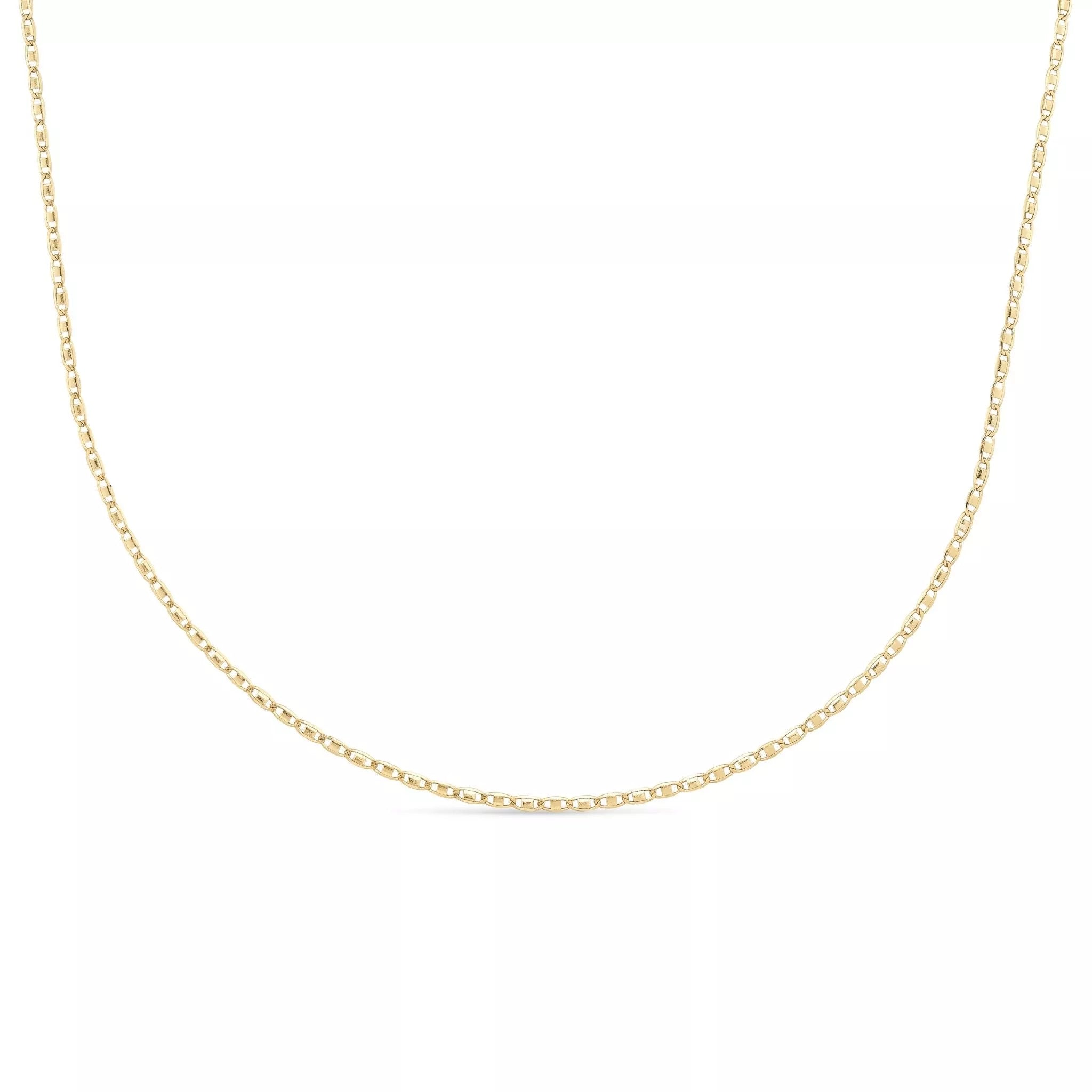 Elk & Bloom Women's Dainty Gold Chain Choker Necklace In Gold