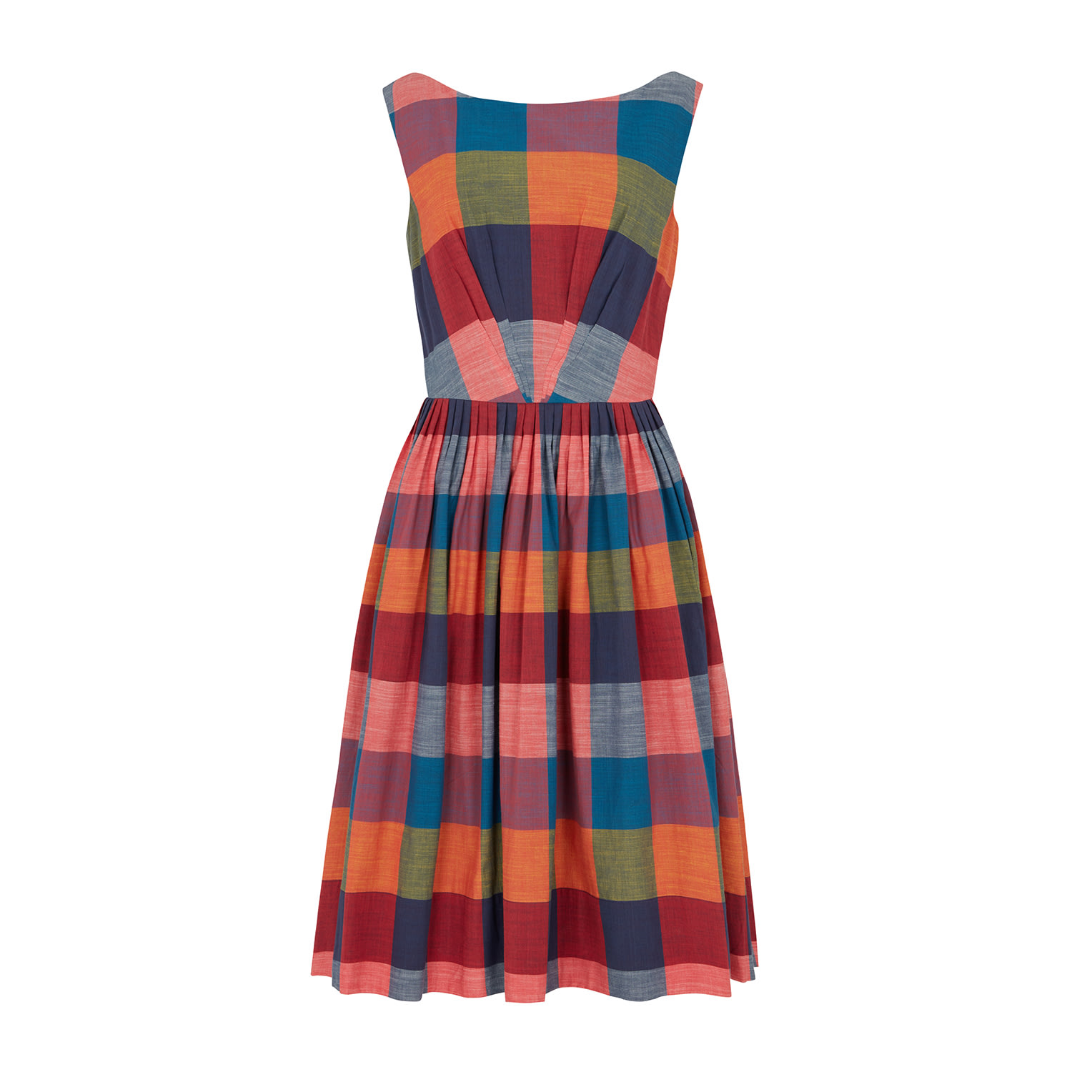 Emily And Fin Women's Abigail Festival Plaid Dress In Multi