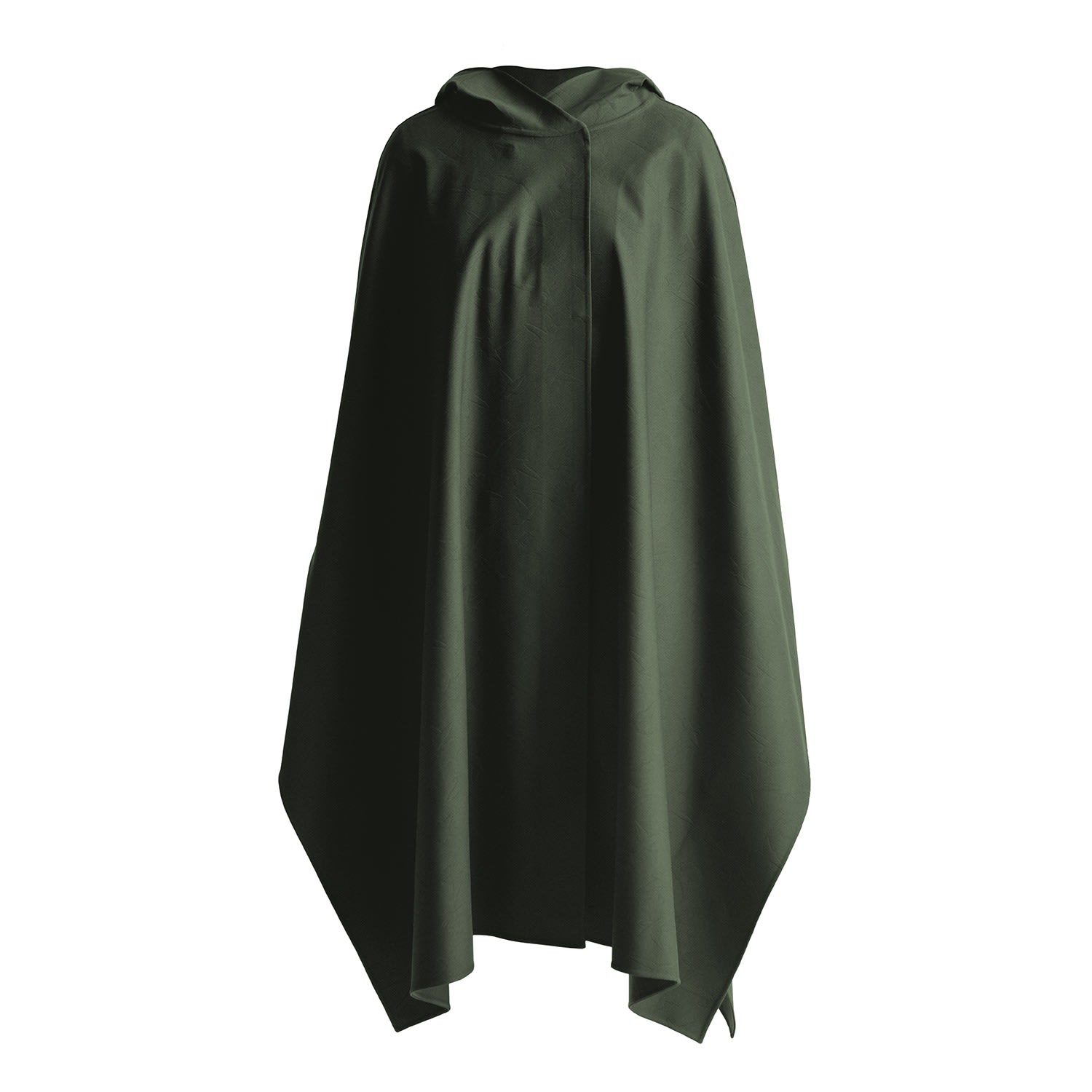 Cape De Coeur Women's Green The Poet - Solid Olive - Weatherproof - Cape