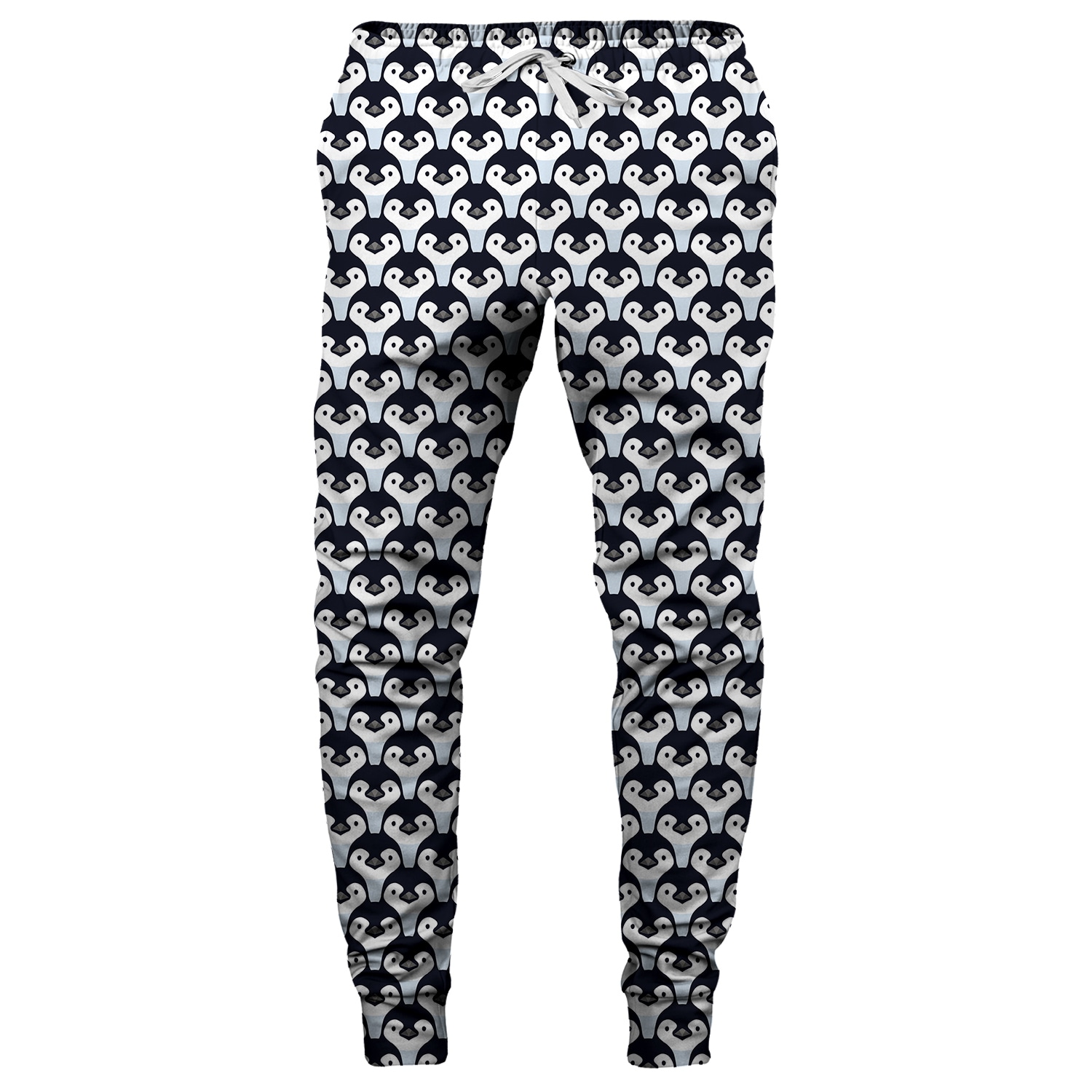 Women’s Blue / White Blue Penguin Sweatpants Medium Aloha from Deer