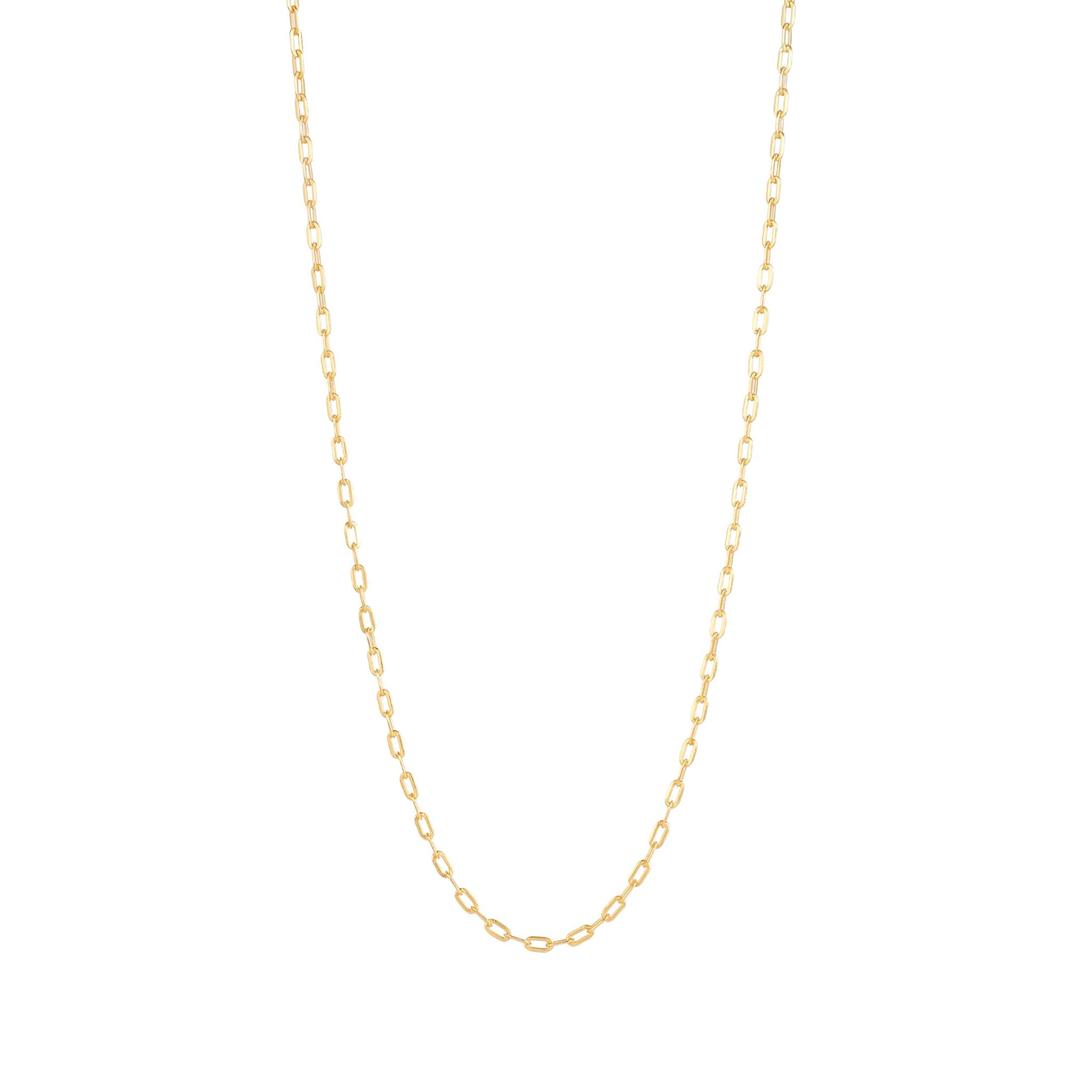 Lila Rasa Women's Paperclip Chain Necklace Gold Small In Gold