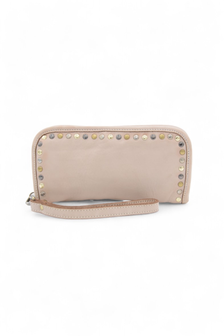Women's Neutrals Sofia Zip Around Wallet In Light Taupe | One Size | Bolsa Nova Handbags