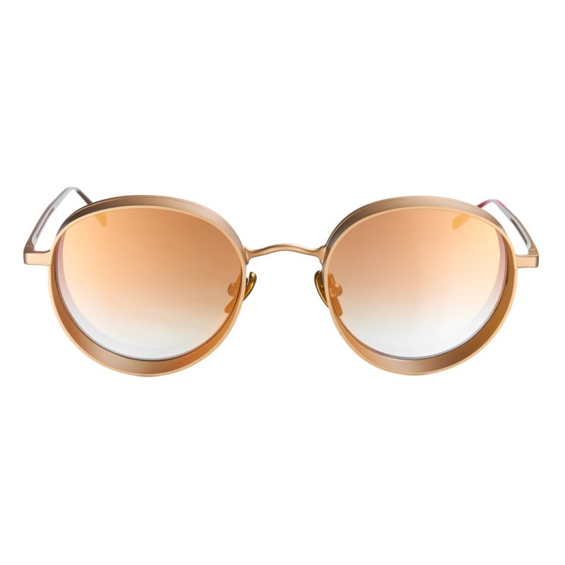 Women’s The Noah - Unisex - Gold Matte Frame Vysen Eyewear