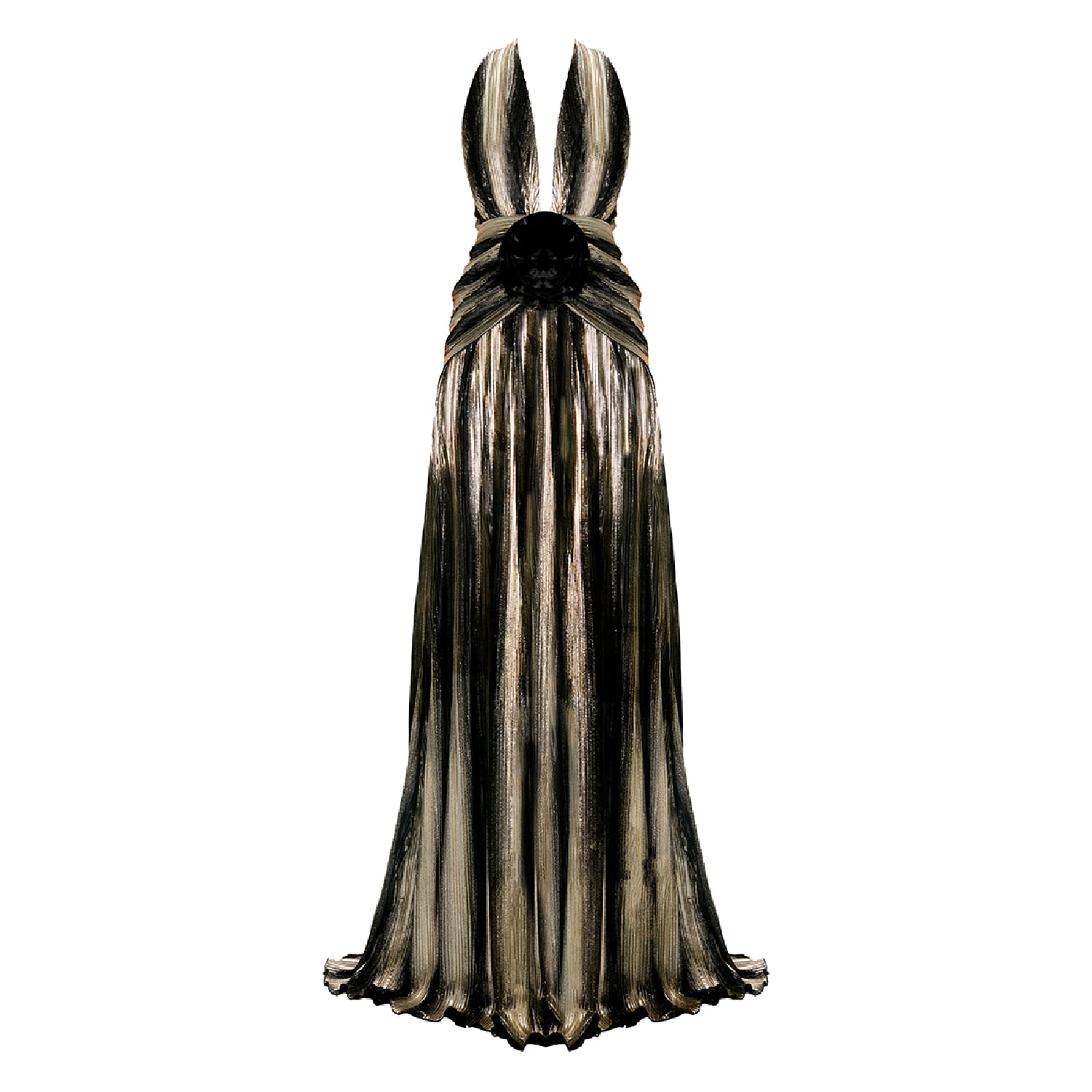 Nur Karaata Women's Gold Louvre Palace Gown In Gold