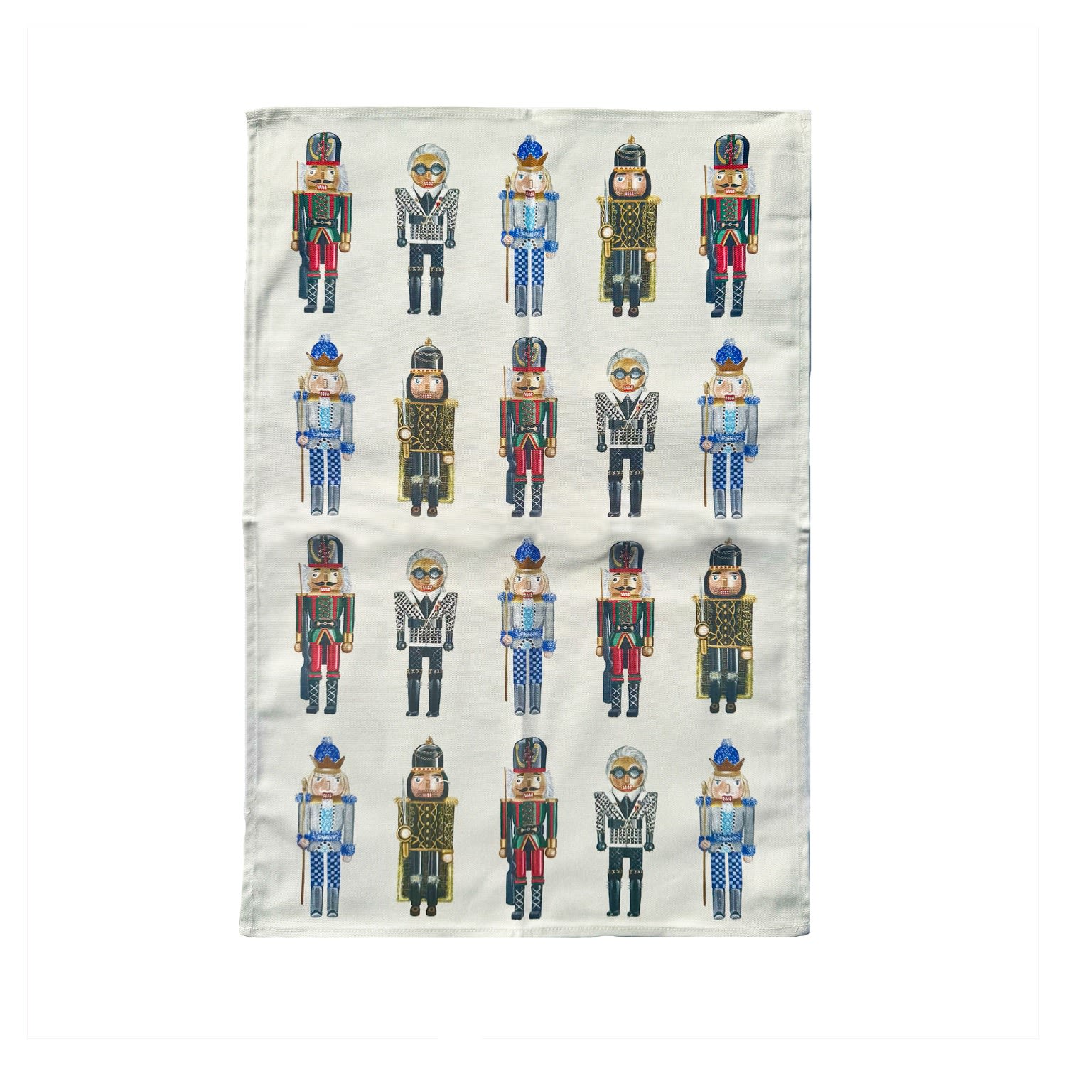 Jessica Anderton Designs Designer Nutcracker Tea Towel