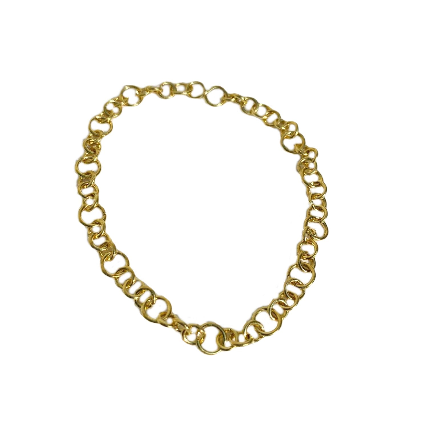 Women’s Gold Stardust Three And Fourmm Chain Link Bracelet Lily Flo Jewellery