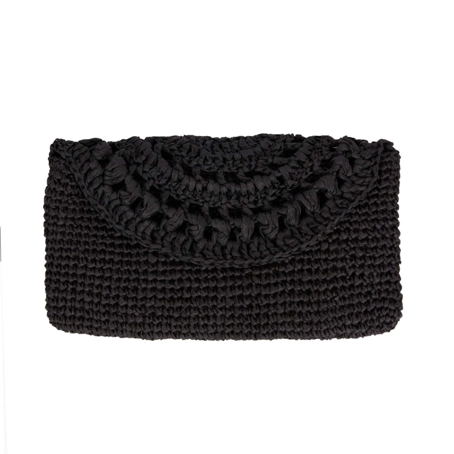 N'onat Women's Cunda Crochet Clutch Bag In Black