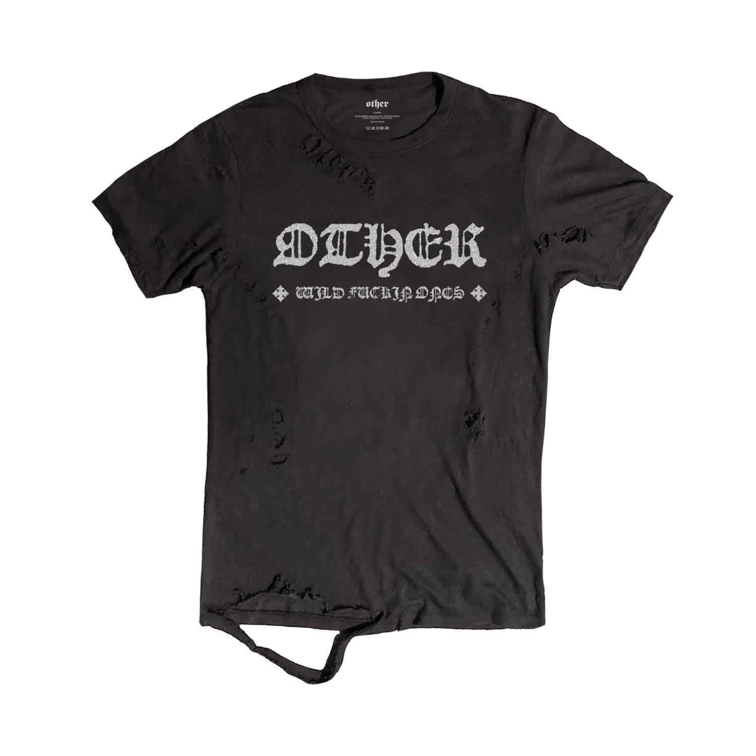 Other Uk Women's Owfo Thrasher T-shirt In Black