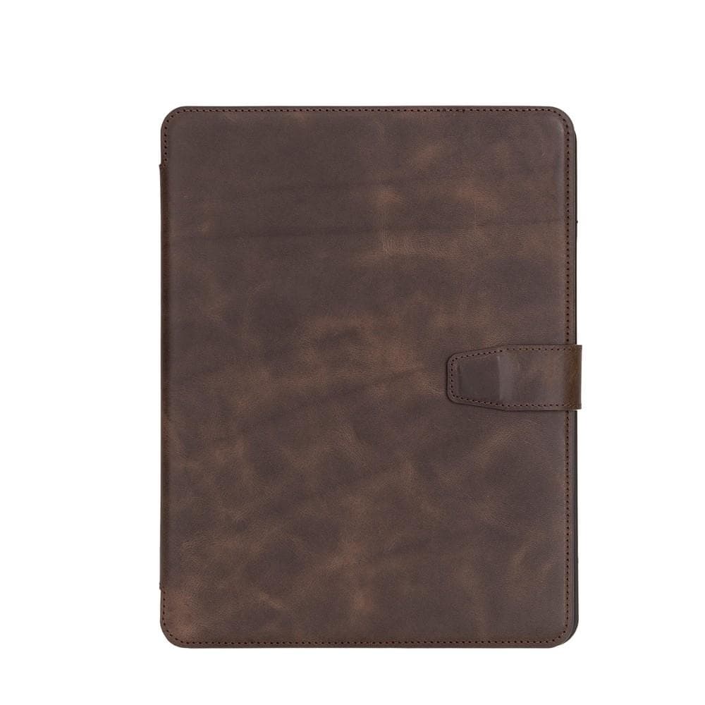 Leathere Brown Ipad Leather Wallet Case San Francisco In Brown