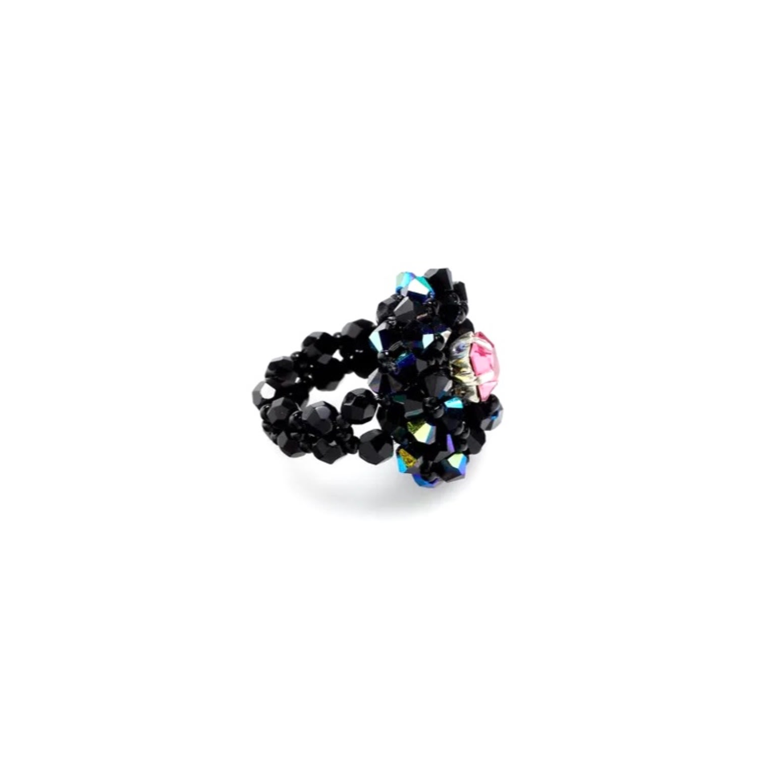 Women’s Black Darkness Ring Kissesx