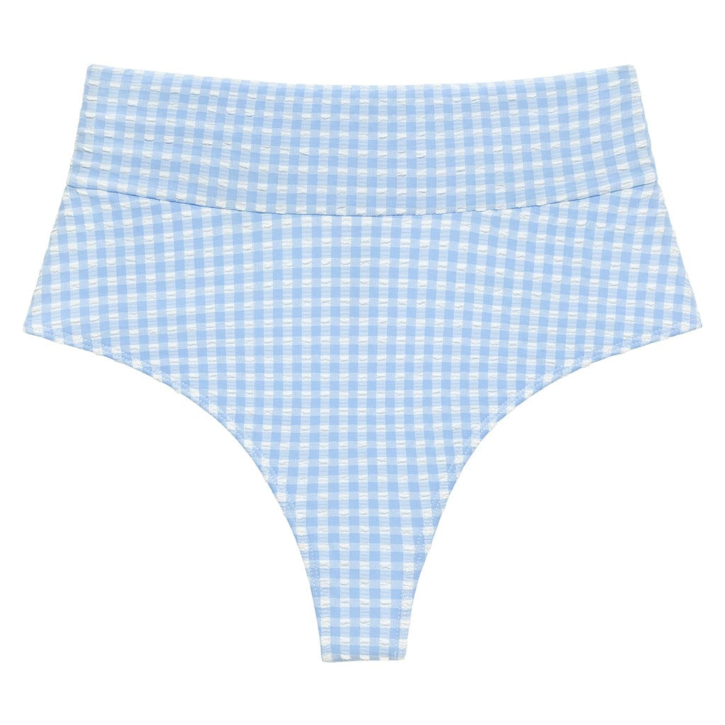 Montce Ac High Rise Bikini Bottom In Blue