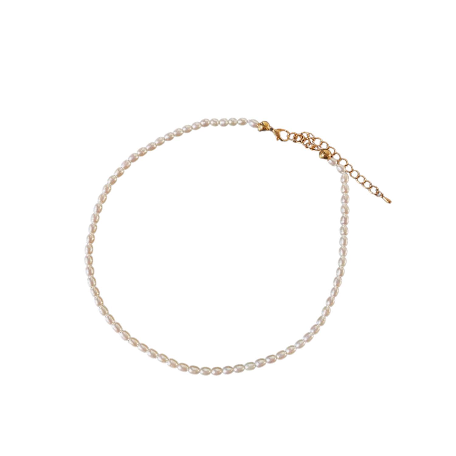 Lemuria Store Women's White Pearl Necklace In White