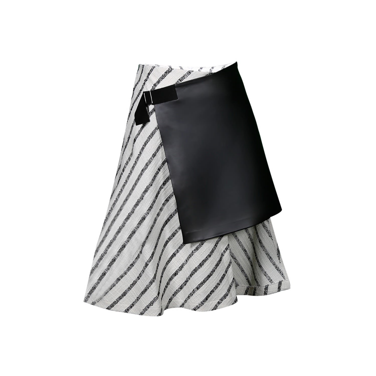 Women’s Wrap Striped Skirt Small Mirimalist