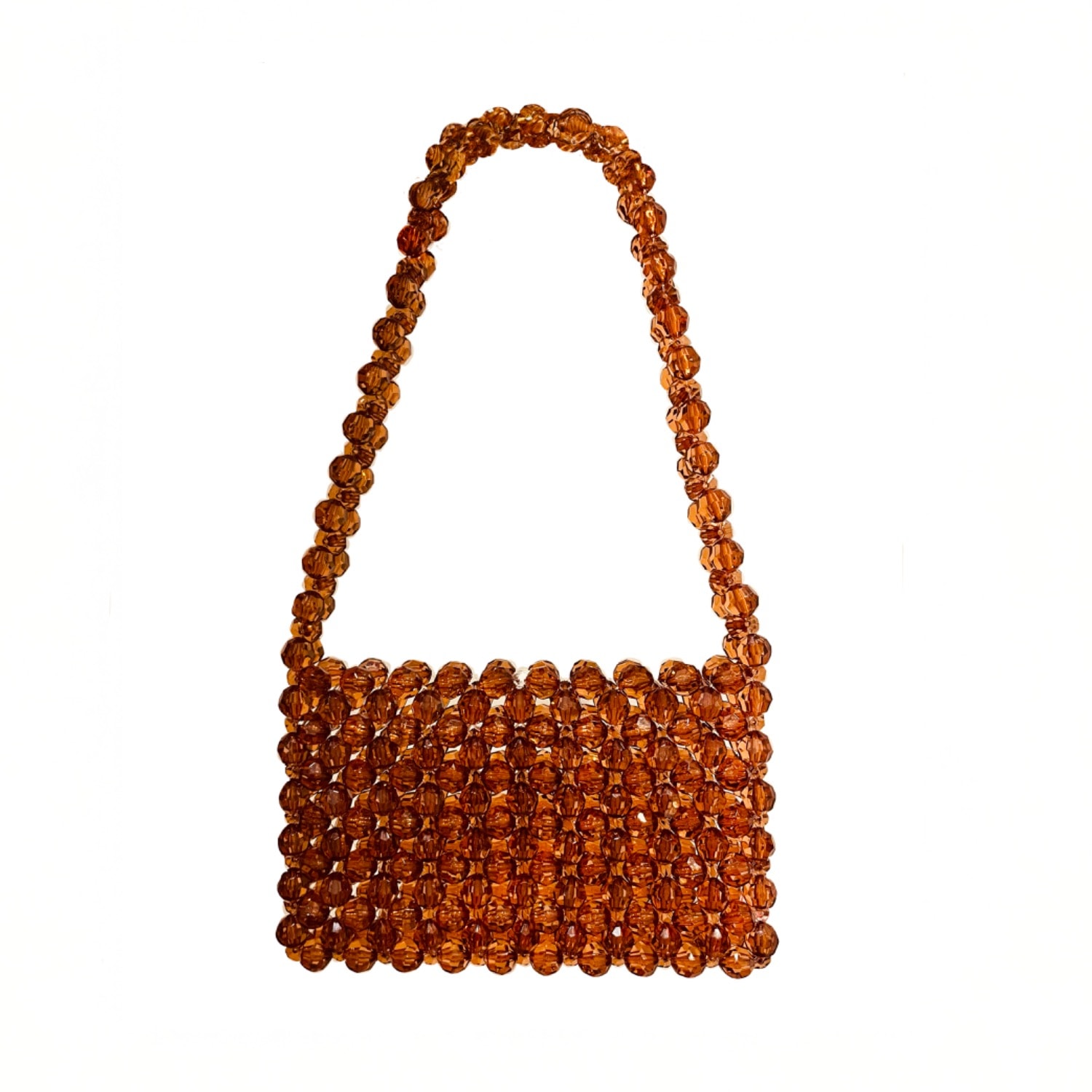 Bead Cult London Women's Brown Bold Beaded Bag · Espresso In Brown
