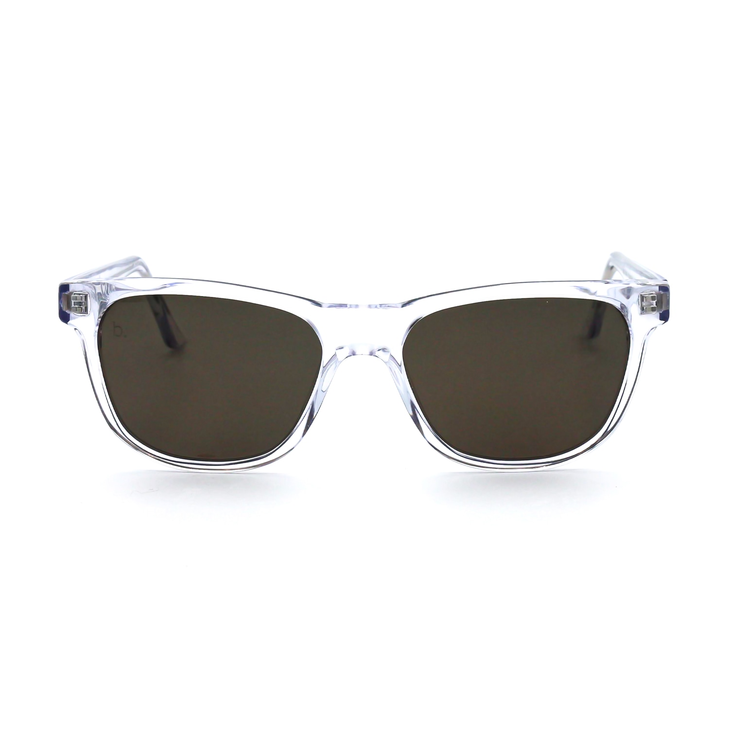 Women’s Neutrals The Cape Cod Sunglasses In Crystal One Size Brook Eyewear