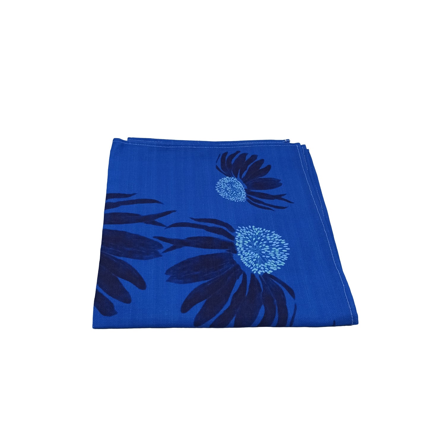 Napkin Cone Flower - Blue - Set Of Two Napkins Poppi & Peaseblossom Art