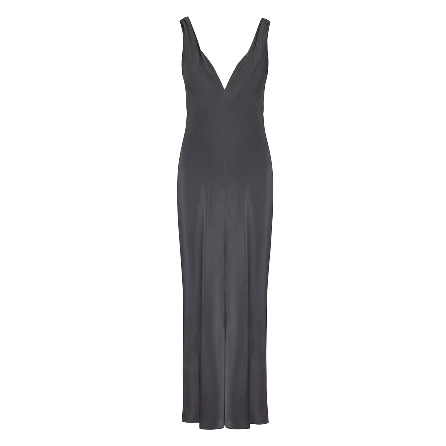 Women’s Alice Silk Slip Dress - Black Large The Summer Edit