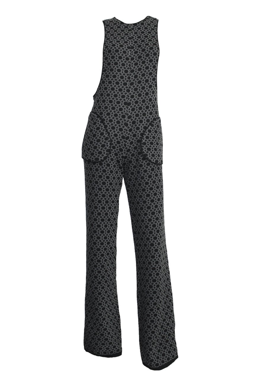Maria Aristidou Women's Black / Grey Deux Côtés Jumpsuit - Black, Grey In Black/grey