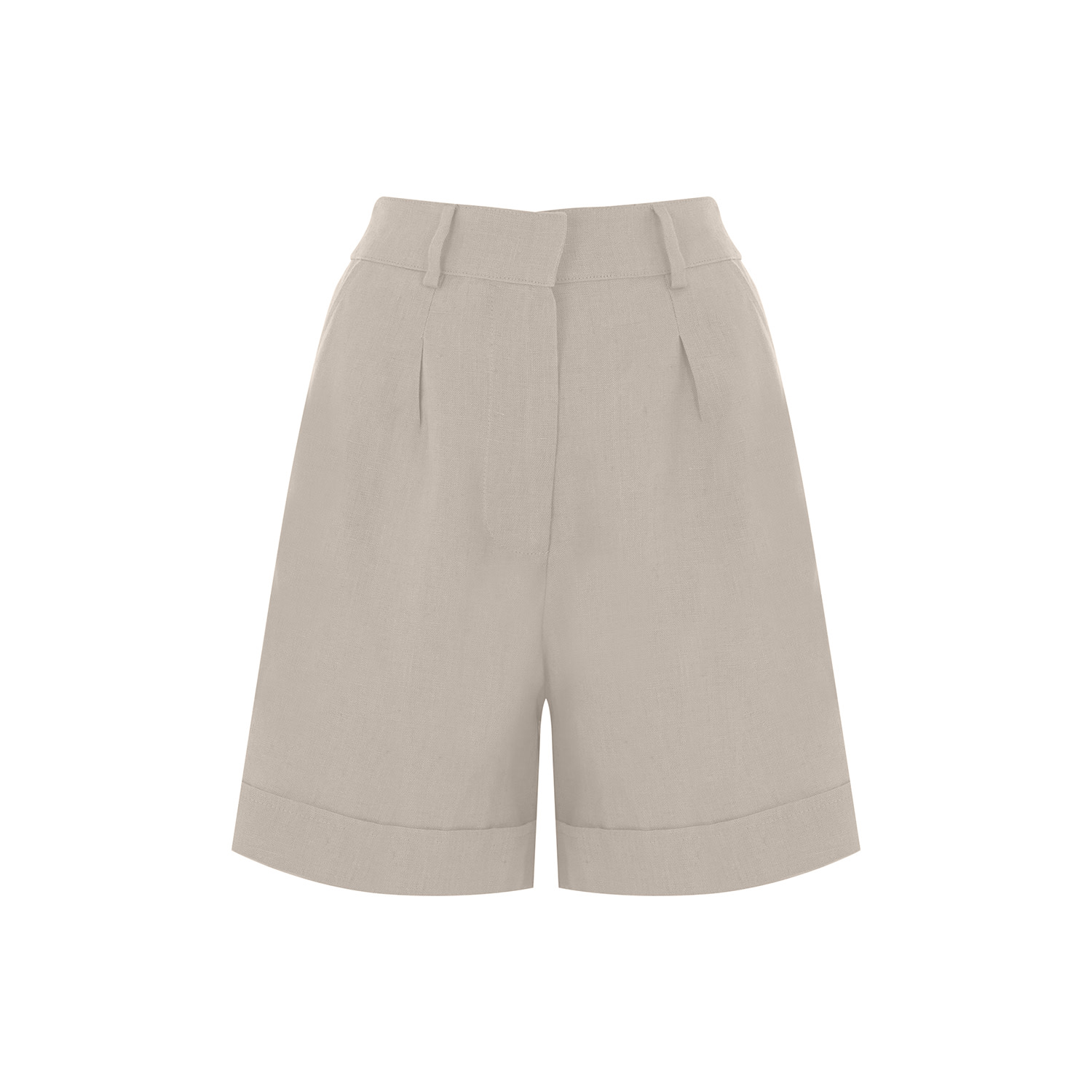 Neutrals Beige Isla Shorts Medium Marz