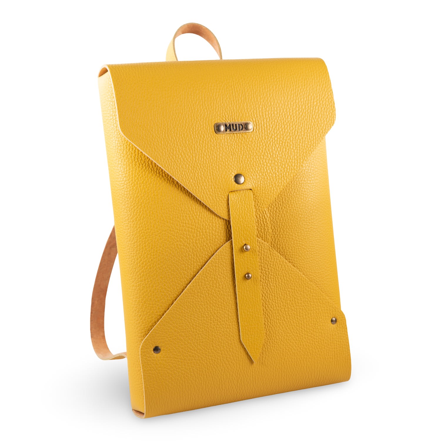 Mud - Manufacture Under Design Women's Envelope Backpack - Yellow In Yellow