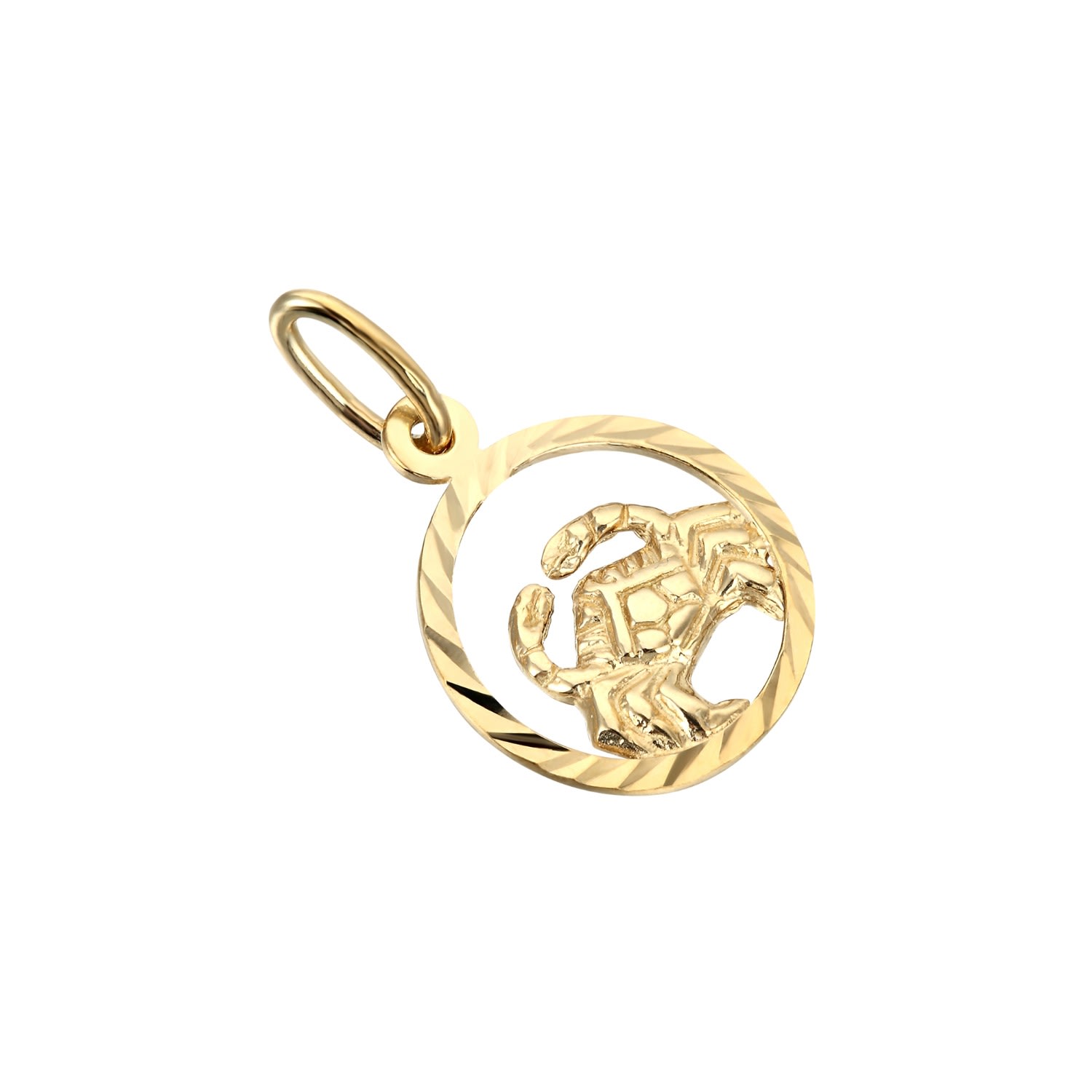 Women’s 22Ct Gold Vermeil Cancer Zodiac Symbol Medallion Necklace Seol + Gold