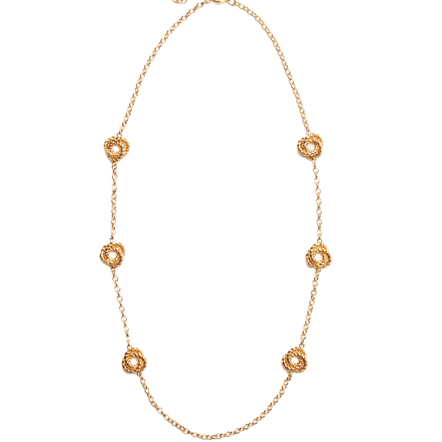 Women’s Gold Gordian Knot Necklace Lovard