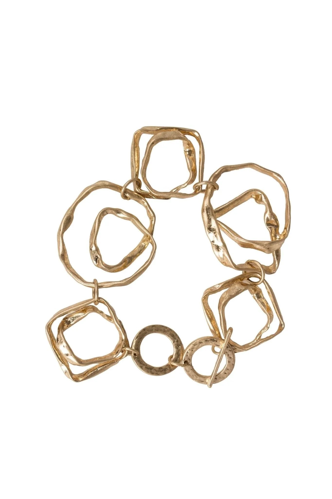 Saachi Women's Gold Hand Hewn Bracelet In Gold